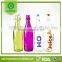 Colored wholesale glass water milk bottle with stopper