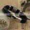 Handmade Genuine Leather Weaved Double Layer Men's Bracelets Casual/Sporty Bicycle Motorcycle Delicate Cool Men Jewelry