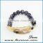 Guangzhou wholesale fashion jewelry synthetic turquoise gemstone stone bead bracelet