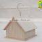 Best sell outdoor decorative cute wooden bird cage/wooden bird house