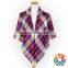 Turkish Pashmina Shawl Red Plaid Winter Shawl Kids Latest Design Shawl