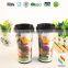 Tumbler with changeable paper
