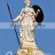 outdoor garden decoration stone carved marble goddess athena statue greek sculpture