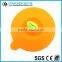 Candy color silicone coffee cup cap