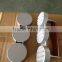 3 section wood handle aluminum Shipment in time Manual burger patty maker