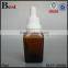 15ml 30ml perfume glass bottle with dropper amber essential oil square glass dropper bottle cosmetic packaging wholesale
