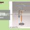 Modern wooden clothes rack, metal valet rack stand, wooden valet stand