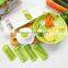 Cheap OEM 5 pcs Multi Vegetable Slicer and grater Chopper Kitchenware Set as seen on tv