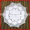 victorian style white lace crafts parasol for promotion