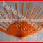 Promotional hand plastic fan frame