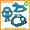 Various funny shape transparent silicone baby teether