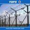 China  Free Samples Chain Link Fence Top Barbed Wire