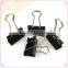 25mm high quality black color stationery metal binding clips