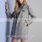 Long maxi duster women's coat