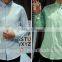 Button down collar mens oxford shirts slim fit casual dress shirts