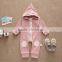 wholesale baby clothes full front zipper 100% cotton baby onesie