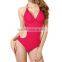 spandex nylon ladies women mature onep piece swimsuit