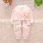 Wholesale summer striped girls baby rompers cotton clothing