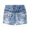 Wholesale summer high quality girls denim shorts