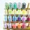 Wholesales 1000m mini-king spool 100% polyester embroidery thread for home embroidery machines
