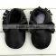 Gold Moccasins Baby Leather Shoes Girls Mocs Crib Shoes M5091704