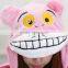 Onen wholesale Sleepsuit Adults Cartoon Cheshire Cat Unisex Pajamas Cosplay Costumes