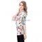 China factory best-selling lady floral print blouse