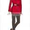 china new women elegant fashion long sleeve cashmere peplum jacket