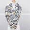 Acrylic Scarf,Check Scarf,Womens Winter Scarfs