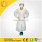 Food Industry Dispsoable nonwoven lab coat pp workwear for clean