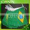 Gold sales decorative custom polyester Brazil triangle pennant string flag