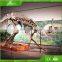 KAWAH High Quality Life Size Dinosaur Skeleton Model For Exhibition