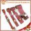 High Quality Red And Emerald Pattern Christmas Nastro