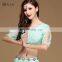S-3101 Hot sexy flower high quality lace belly dance top