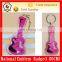 Guitar Shaped of Acrylic Keychain Insert Photo/Acrylic Keychain