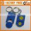 Customized Logo OEM Designed Plastic Coin holder Keychain