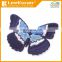 Iron-on butterfly patch with sequin embroidery applique
