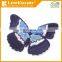 Sequin butterfly embroidery patches design for blouses