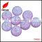 Factory supply DIY 18mm 3D round rhinestone resin patch for jewelery