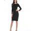 Long Sleeve Knitted Bodycon Dress