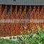 Corten Steel Garden Screen Laser Cut with Customized Design Decoration