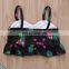 2019 Fashion New Summer Toddler Bathing Suit Pineapple Full Print Black Swimsuit Toddler Valentine's Day