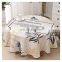 Wholesale Cheap High Quality Waterproof Printed Fancy Round Table Cloth For Home Decor