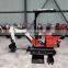 0.8 ton digger hydraulic cylinder towable mini excavator backhoe for sale