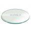 tempered safety polish edge glass table tops wholesale