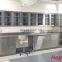 CE certificate customized stainless steel lab furniture design/wall table