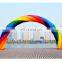 New Design Advertising Custom Large Welcome Start Finish Line Inflatable Entrance Led Arch Event With Logo Printed