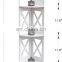 Bathroom wooden Caddy Shower Waterproof Ladder bathroom Corner wood  Shelf