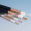 Black PE jacket leaky cable rf feeder coaxial cable 1/2 feeder for sale