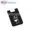 Logo Printing Silicone Phone Case Wallet Card Holder with Double Pockets